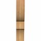 Ekena Millwork Ridgewood Rough Sawn Corbel, Western Red Cedar, 4"W x 8"D x 20"H COR04X08X20RID00RWR - alternate 4